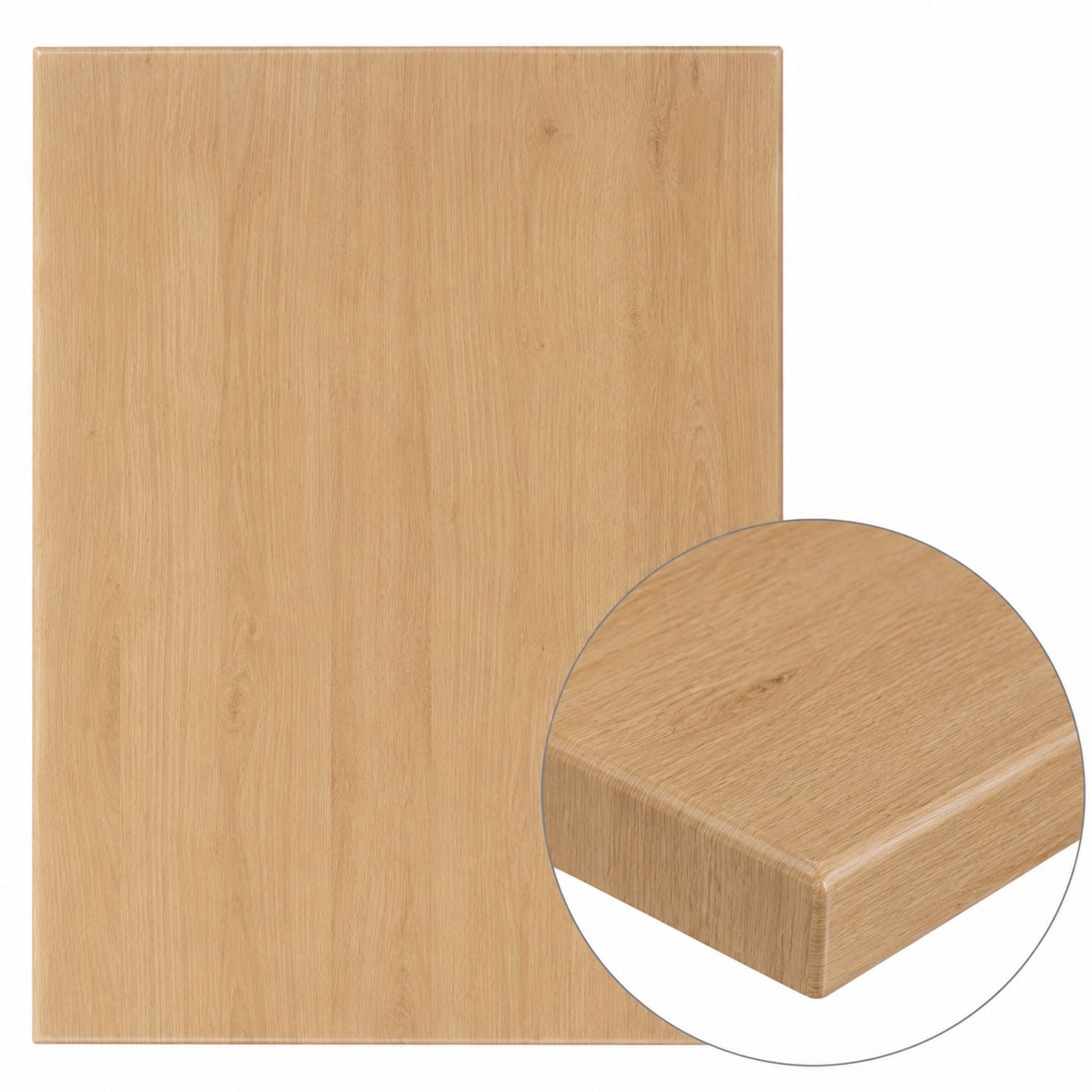 Oak Veneer Dining Table Top 120cm x 80cm