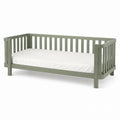 Toddler Bed Solid Pine Wood Green 145x77x57 cm